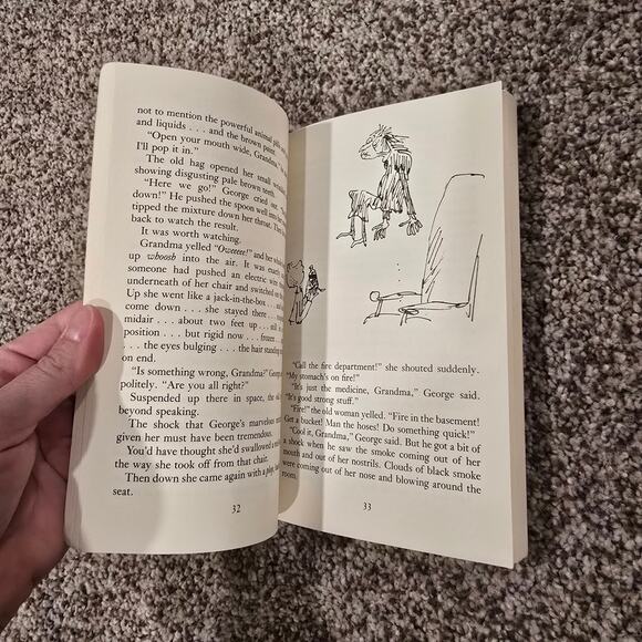 Bundle of 2 Roald Dahl Paperback Books - Matilda & George's Marvelous Medicine - Picture 4 of 4